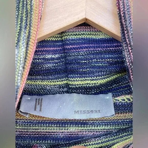 M.Missoni wool blend turtleneck sweater 46/8 - Picture 5 of 8